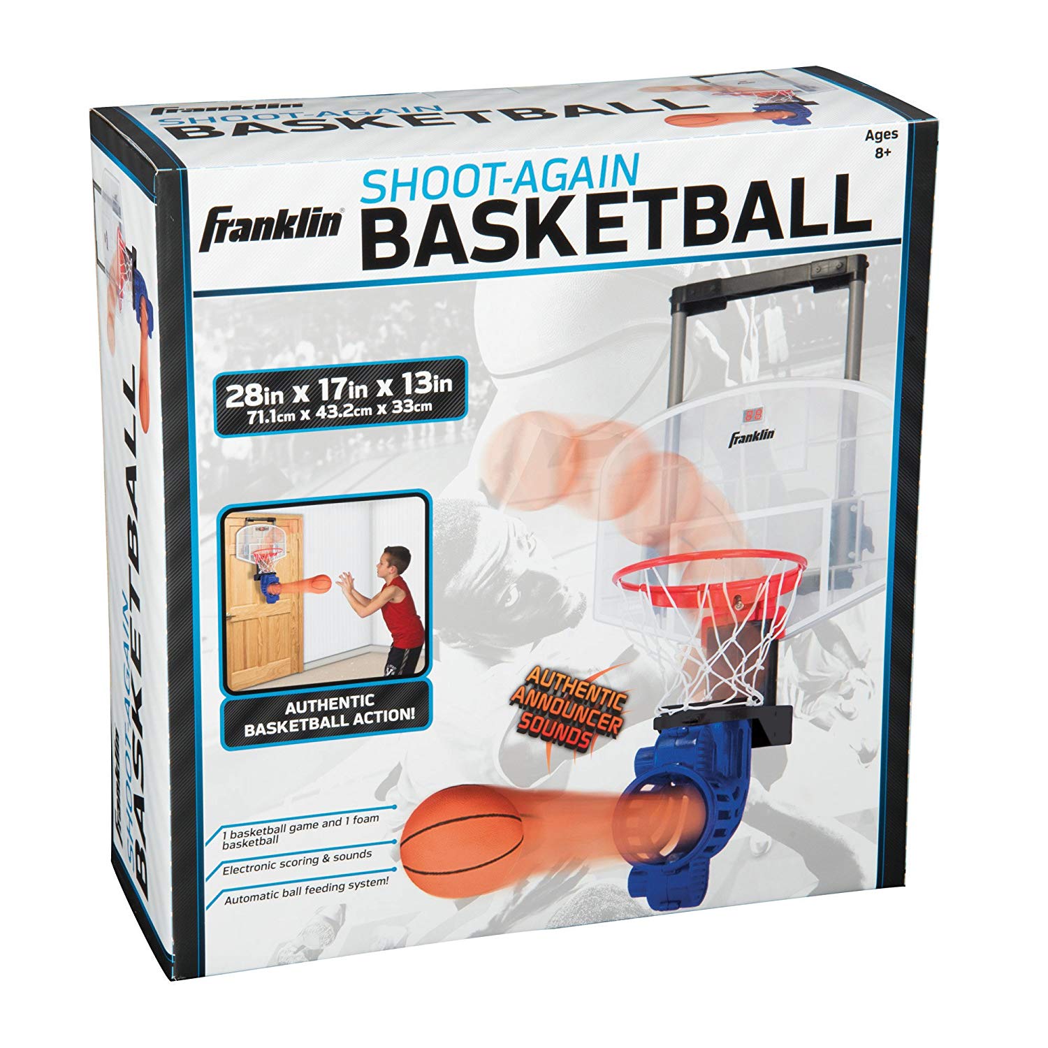 Amazon Warehouse Franklin Sports Over The Door Mini Basketball
