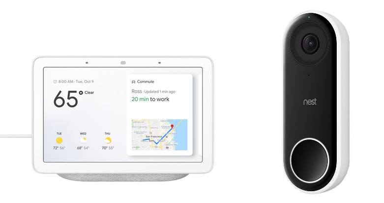 Nest Hello Video Doorbell + Google Home Hub - Slickdeals.net