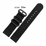 Topwell 22mm Nylon Watch Strap Band Bands for Military Watch Sport Army Police Nato watchband $2.70