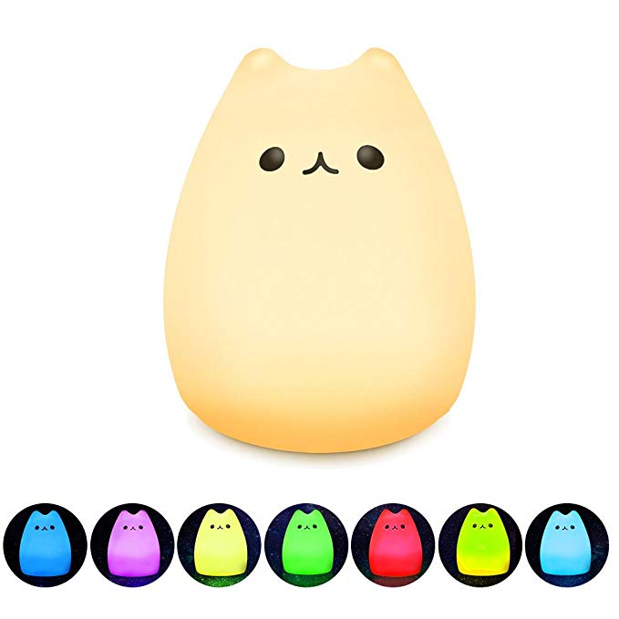 Mystery Cat Night Light For Kids Baby Nursery 8 52 Amazon Free
