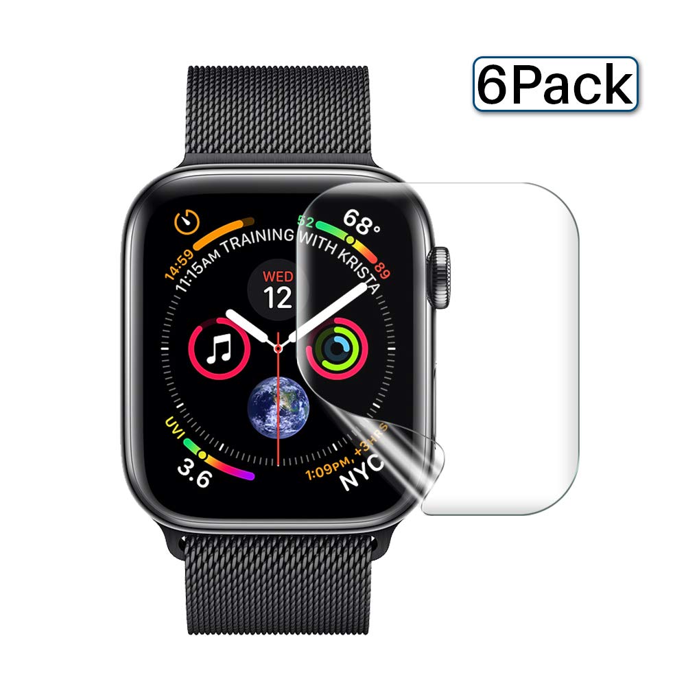 6 PACK Apple Watch Series 4 Screen Protector 44mm 42mm $3 ...