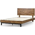 ZINUS Tricia Wood Platform Bed Frame w/ Adjustable Headboard (King) $207 + Free Shipping