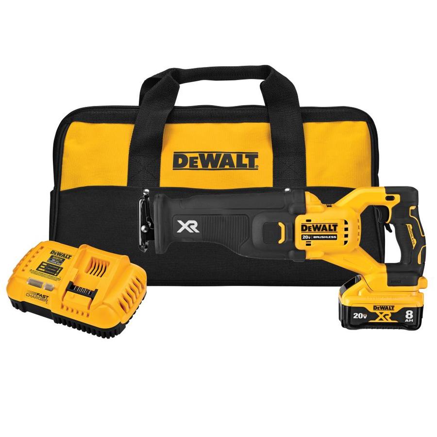 Dewalt XR Power Detect Reciprocating Saw with 8Ah and Charger + Free XR 8ah at Lowe's YMMV Store Pick-up - $279