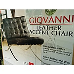 Leather Barcelona Chair Repro Costco B&amp;M Closeout YMMV $150