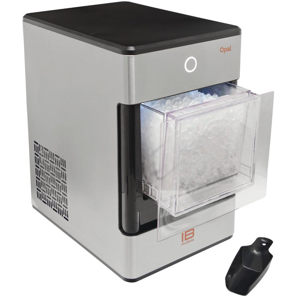 Ymmv In Store Only Firstbuild Opal 24 Lb Freestanding Nugget Ice Maker In Stainless Steel Ymmv 250