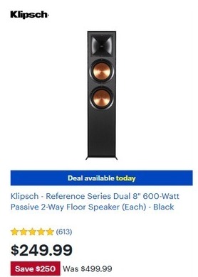 klipsch floor speakers best buy