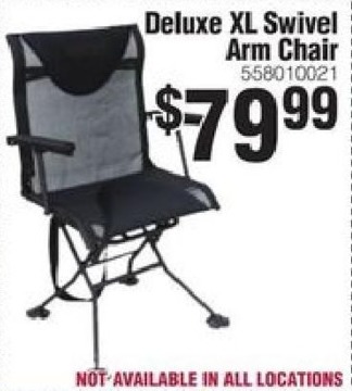 Rural King Black Friday Black Sierra Equipment Deluxe Swivel Blind Chair Hch 001 Bk For 79 99