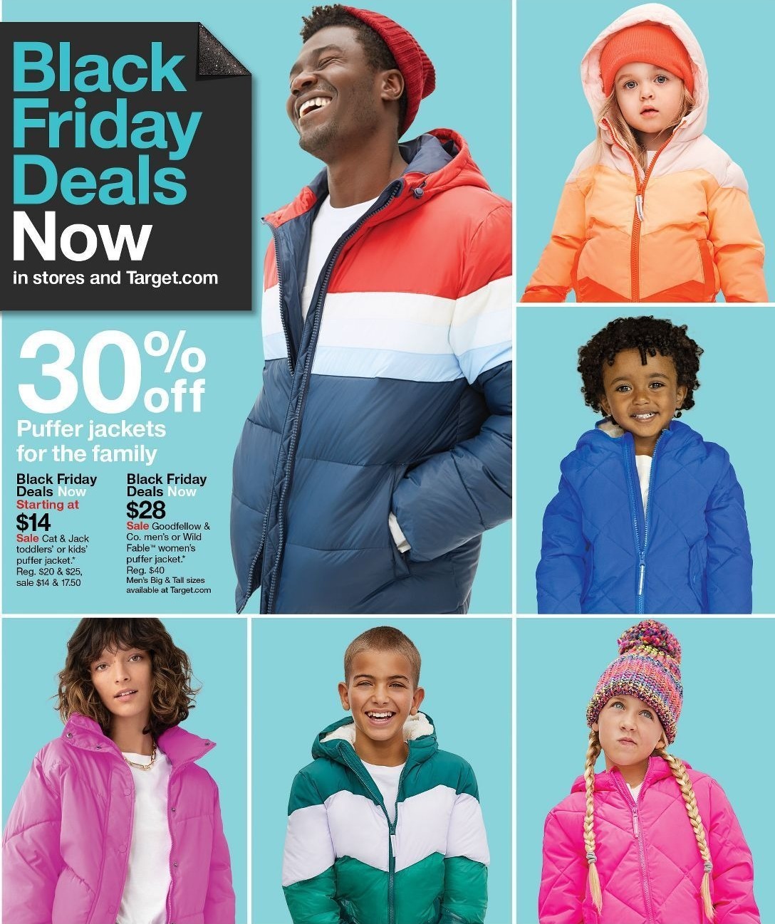 puffer jacket mens target