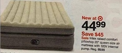 target black friday air mattress