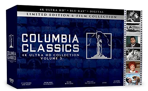 Columbia Classics 4K Ultra HD Collection Volume 3 [4K UHD] [Blu-ray]  $71.49 FS at amazon