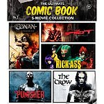 The Ultimate Comic Book 5-Movie Collection (The Crow / The Punisher / The Spirit / Kick-Ass / Conan the Barbarian) [Blu-ray] for $14.99 FSSS or FS at bestbuy