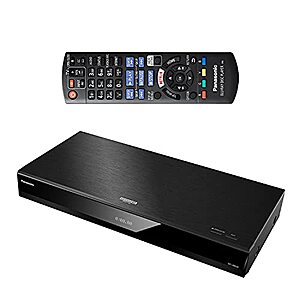 Panasonic Streaming 4K Blu Ray Player, Ultra HD Premium Video Playback with  Hi-Res Audio, Voice Assist - DP-UB420-K (Black)