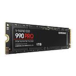 SAMSUNG SSD 990 PRO 1TB M.2 2280 MZ-V9P1T0B/AM at Newegg $110