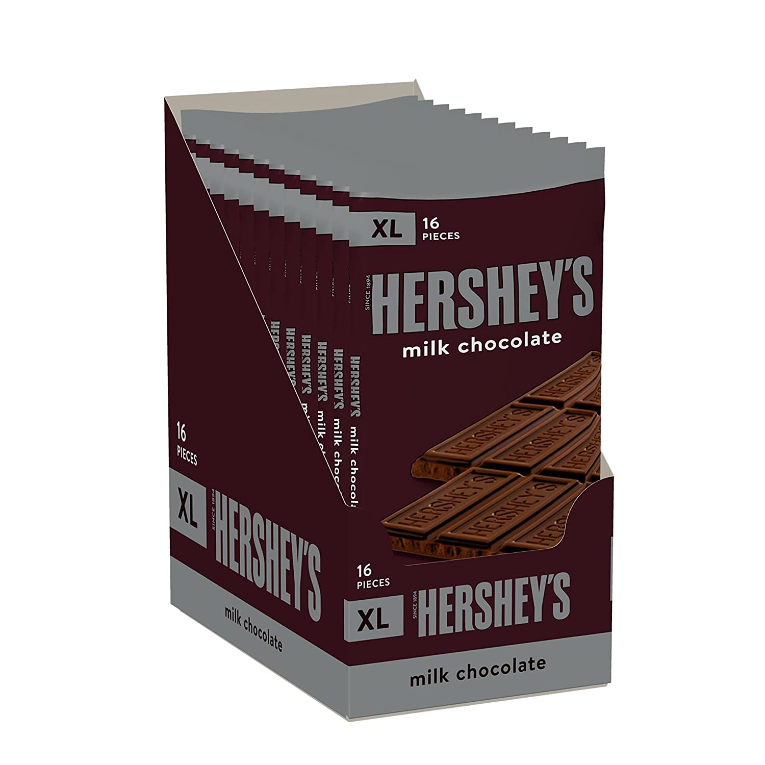 12-Count 4.4-Oz Hershey's Milk Chocolate XL Bars $15.46 w/ S&S A/C + Free Shipping w/ Prime or on orders over $25