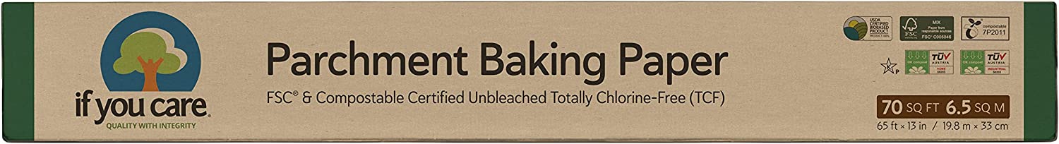 If You Care Parchment Baking Paper - 70 Sq Ft Roll - $3.84 or less A/C FS w/Prime