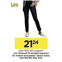 kohls mens lee jeans relaxed fit