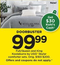 Kohl S Black Friday Koolaburra By Ugg Skylar Comforter Sets