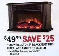 Tractor Supply Co Black Friday Redstone 1500w Black Electric