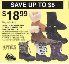 black friday winter boot sale