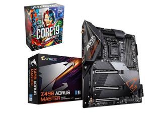 GIGABYTE Z490 AORUS MASTER LGA 1200 Intel Z490 ATX Motherboard + Intel i9-10850KA Avengers Edition + $30 MIR + FS @ Newegg $644.98