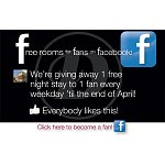 &quot;Free Rooms for Fans on Facebook&quot; at Drury Hotels Sweepstakes 4/30