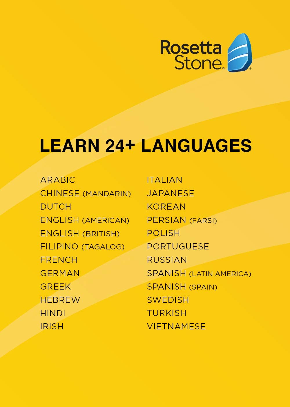 Amazon Treasure Truck: Rosetta Stone Unlimited (24) Languages Lifetime Access - $139.99