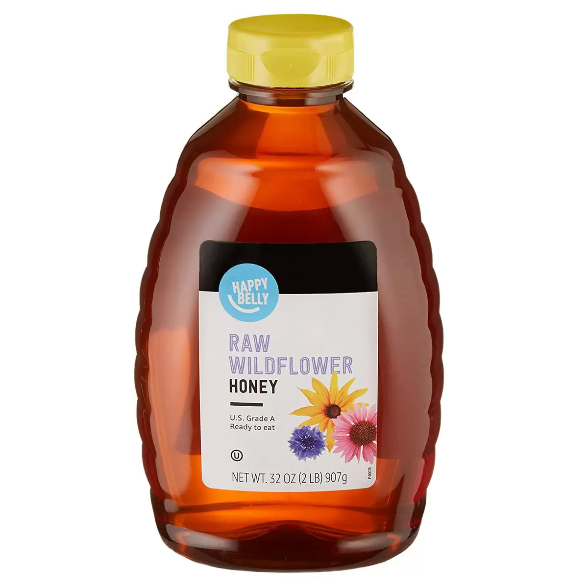 Happy Belly Raw Wildflower Honey, 32 oz $5.31