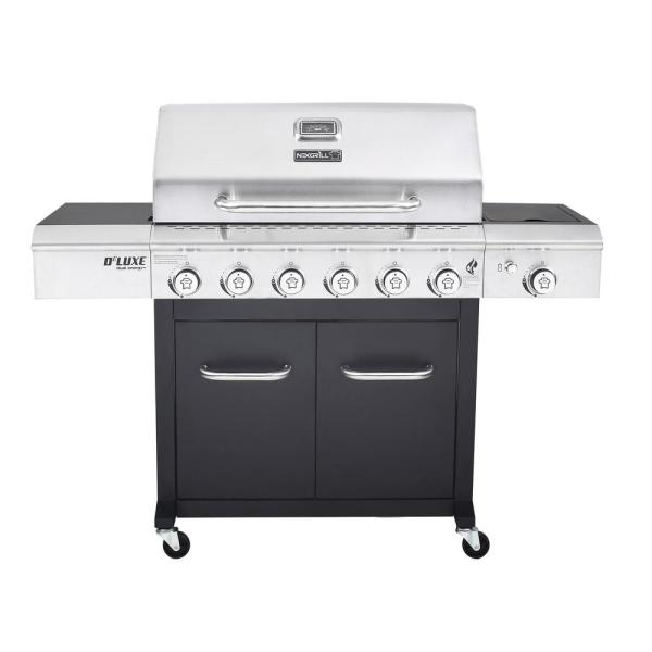 YMMV Nexgrill Deluxe 6-Burner Propane Gas Grill with Side Burner $100.03