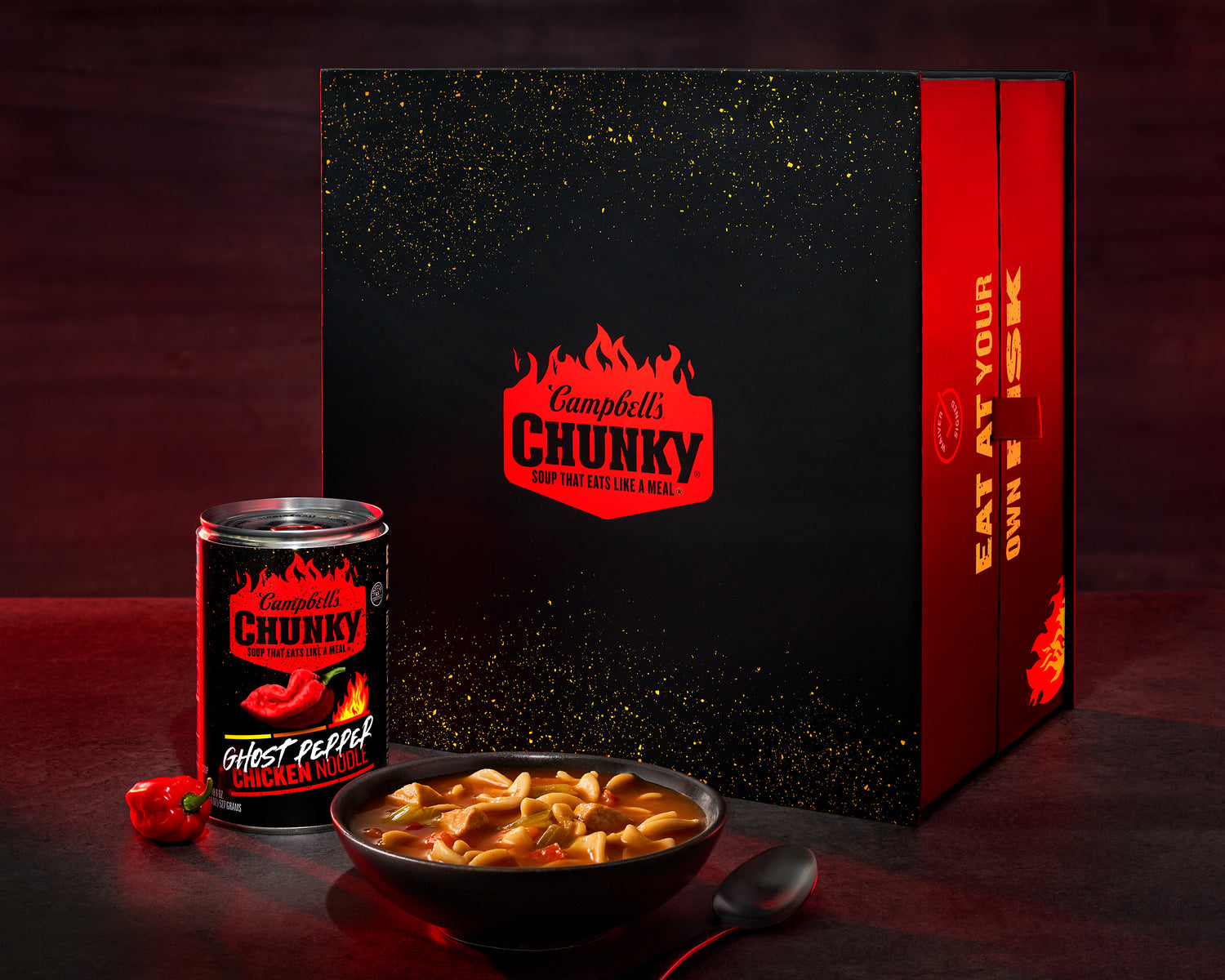 FREE Campbell's Chunky Ghost Pepper Soup Kit on January 27th at 1pm ET - First 500