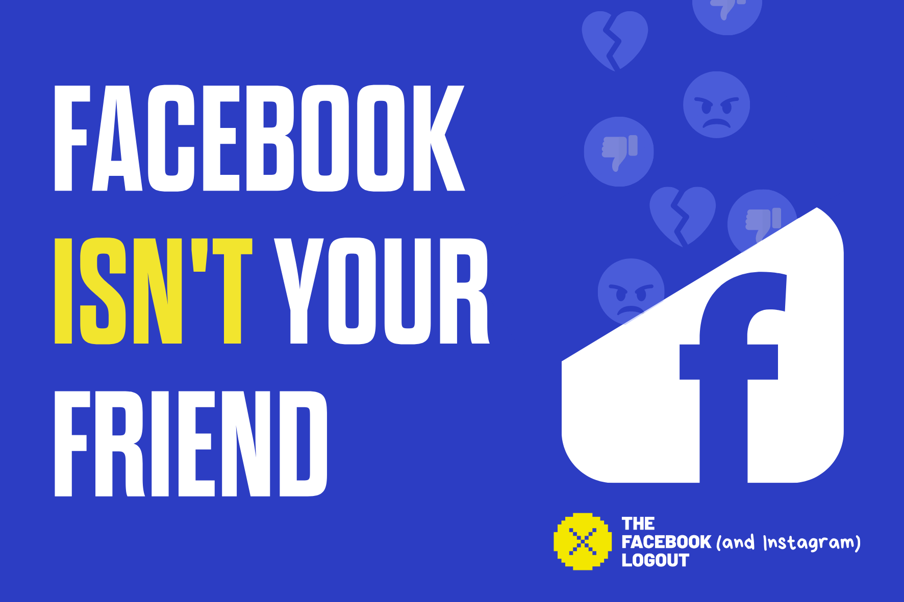 Free Facebook Isn't Your Friend sticker