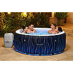 SaluSpa Hollywood AirJet Inflatable Hot Tub Spa Color-Changing LED 4-6 Person $298 @ walmart