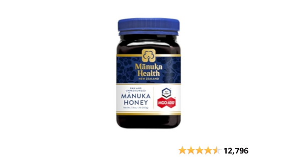 Manuka Health UMF 13+/MGO 400+ Manuka Honey (500g/17.6oz/1.1lb) with 20% S&s coupon, s&s items 15% and extra 10% coupon on page - $24.74