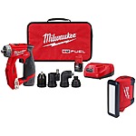 Milwaukee M12 FUEL 4-in-1 Installation 3/8 in. Drill Driver Kit w/ M12 Rover Service Light $150.69
