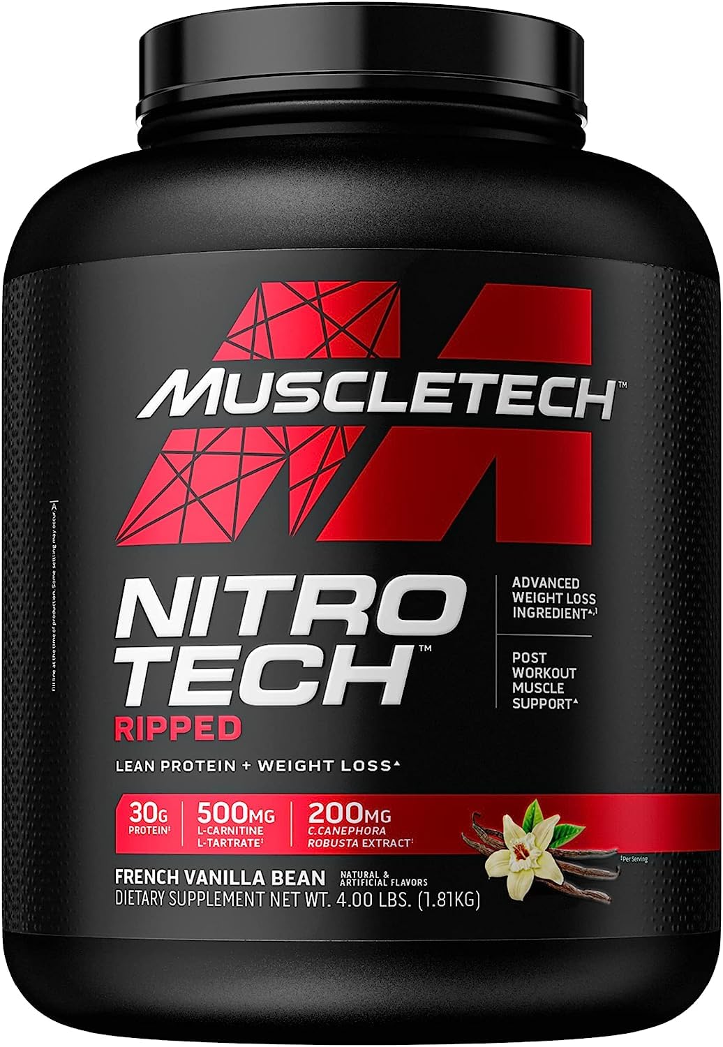 Amazon.com: MuscleTech Nitro-Tech Ripped $35.36