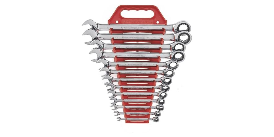 GearWrench 13-Pc SAE Master Ratcheting Wrench Set $105.99