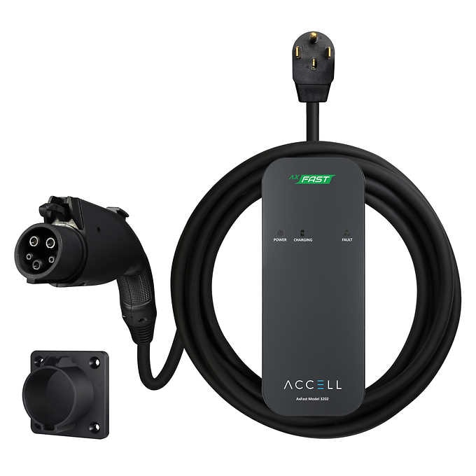 Costco AxFAST 32Amp Level 2 Portable Electric Vehicle Charger (80