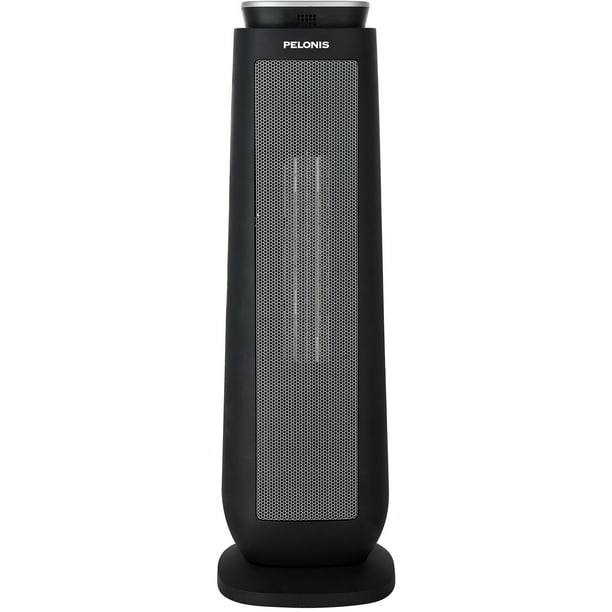 Pelonis 23" Ceramic Tower Fan-Space Heater-1500W-Programmable Thermostat-8H Timer $37.96