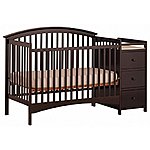 Amazon/Walmart - Stork Craft Bradford 4 in 1 Fixed Side Convertible Crib Changer - $160 + FS (Price Reduced)