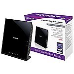 Amazon Prime Deal - NETGEAR AC1600 (16x4) WiFi  + Cable Modem Router (C6250) DOCSIS 3.0 - $85.98