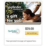 $15 Amazon Promo Code w/ $100 Spafinder eGift Card Purchase