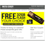 PSA: Micro Center - FREE Your Choice 32GB Flash Drive / Micro SD YMMV