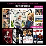 FANFLIX Digital Movies  - Romance Titles 2 for $5