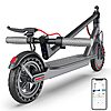 Roinside Electric Scooter - 8.5&amp;quot;/10'' Solid Tires, 350W/500W Motor, Up to 19-22MPH and 21-24Miles for Adults with Double Braking System and App $139.99