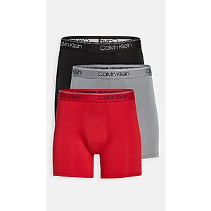 Calvin Klein Men's Micro Stretch 3-pack Boxer Brief $14.42 @ Amazon