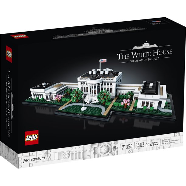 1,483-Piece LEGO Architecture Collection: The White House 21054  Amazon FSS $80