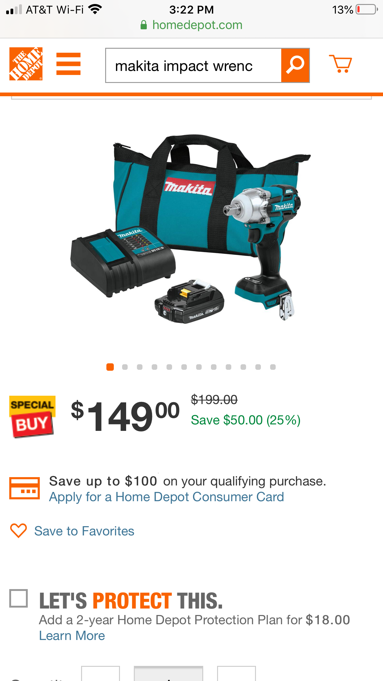 RIDGID 18-Volt OCTANE Lithium-Ion Cordless Brushless 4-Mode Impact Wrench OR Makita 18-Volt LXT Lithium-Ion Compact Brushless Cordless 1/2 in. 3-Speed Impact Wrench Kit 2.0 Ah $149