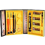 JACKYLED 38 in 1 Precision Screwdriver Tool Kit for $8.96 @Amazon