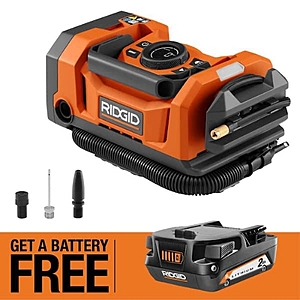 18V Dual Function Cordless Inflator $55.06 YMMV at Home Depot