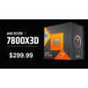 MICROCENTER: AMD Ryzen 7 7800X3D Raphael AM5 4.2GHz 8-Core Boxed Processor - $299.99