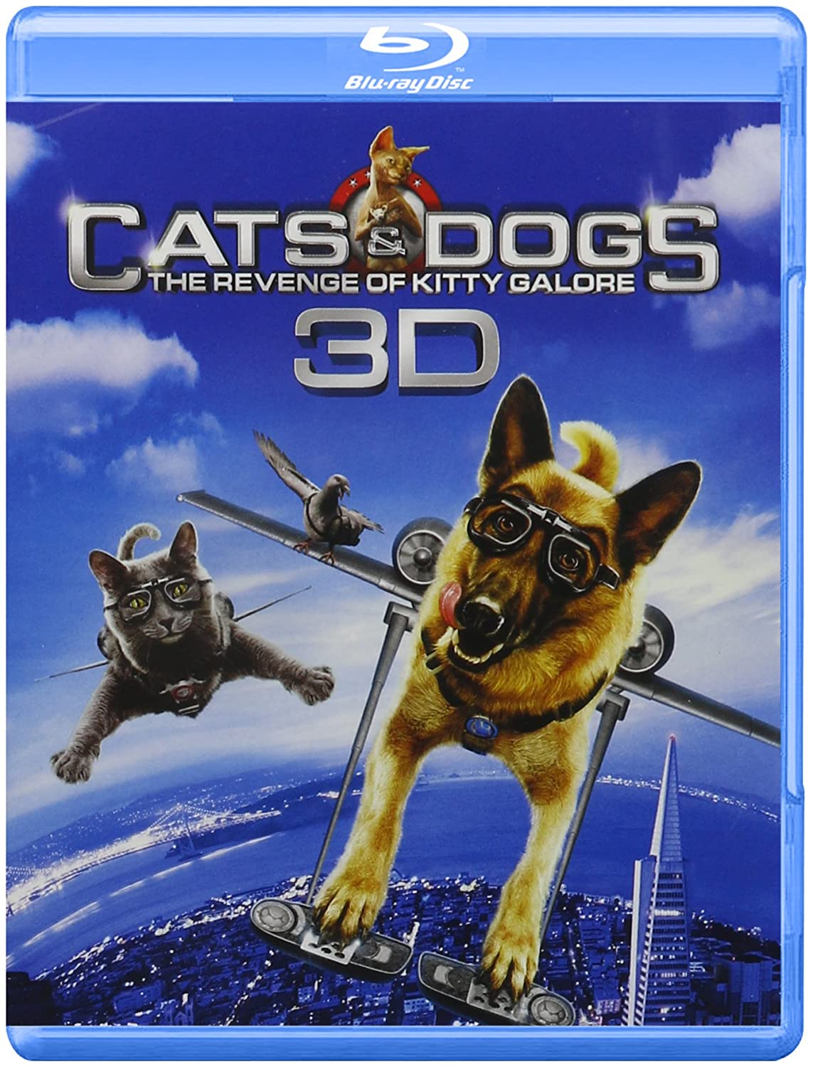 Cats Dogs The Revenge Of Kitty Galore Blu Ray 3d Blu Ray Dvd Digital Copy
